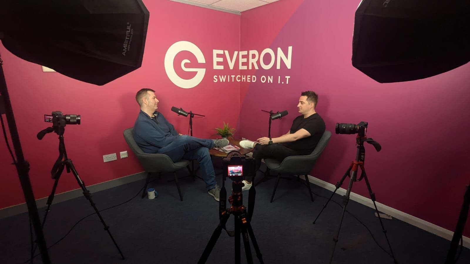Recording an Everon podcast episode